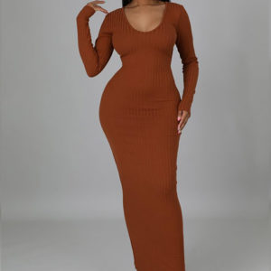 Mocha Maxi Dress