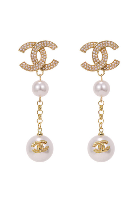 Coco Pearl Drop Earrings