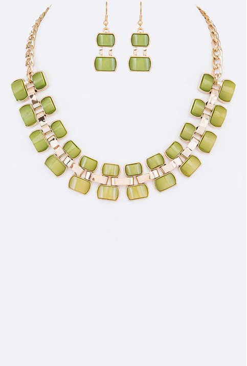Solitaire Necklace Set