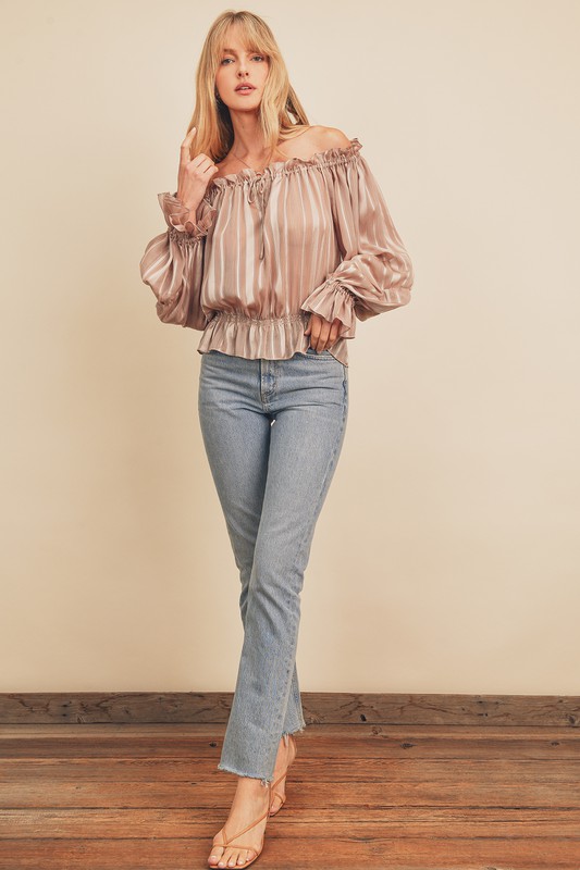 Petal Lush Off Shoulder Top