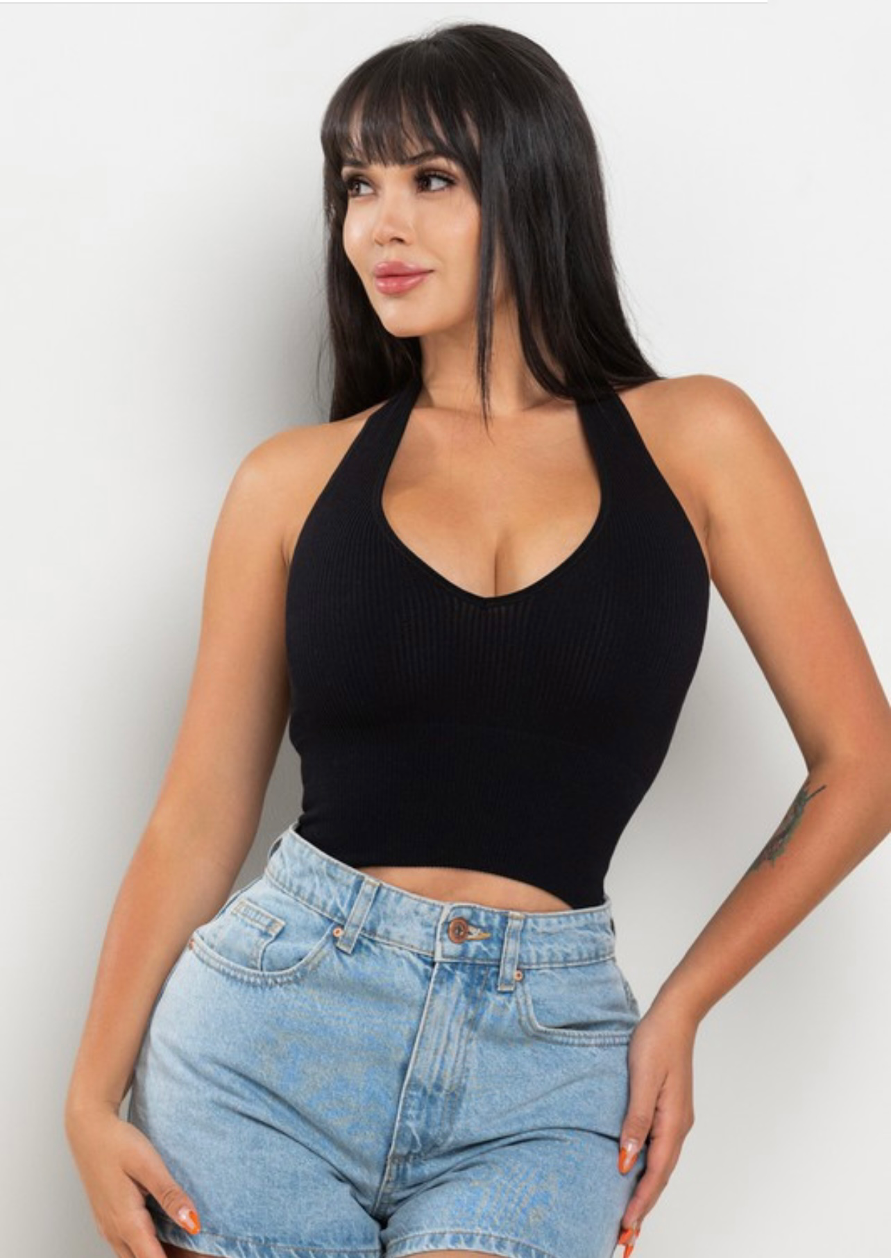 Halter Top (Black)