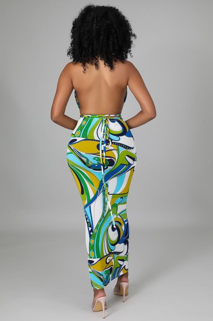 Twisted Maxi Dress