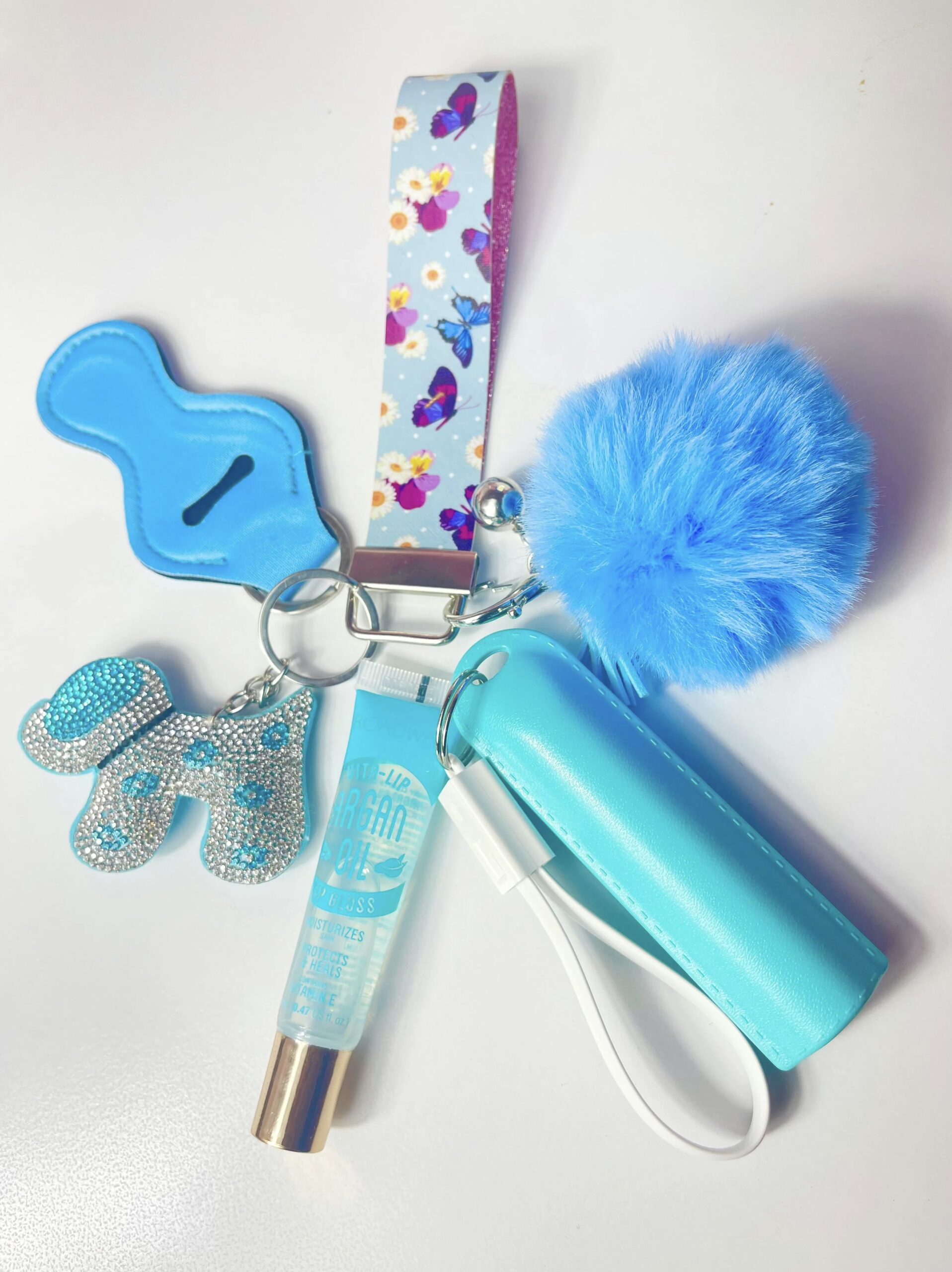 Butterfly Power Bank Keychain