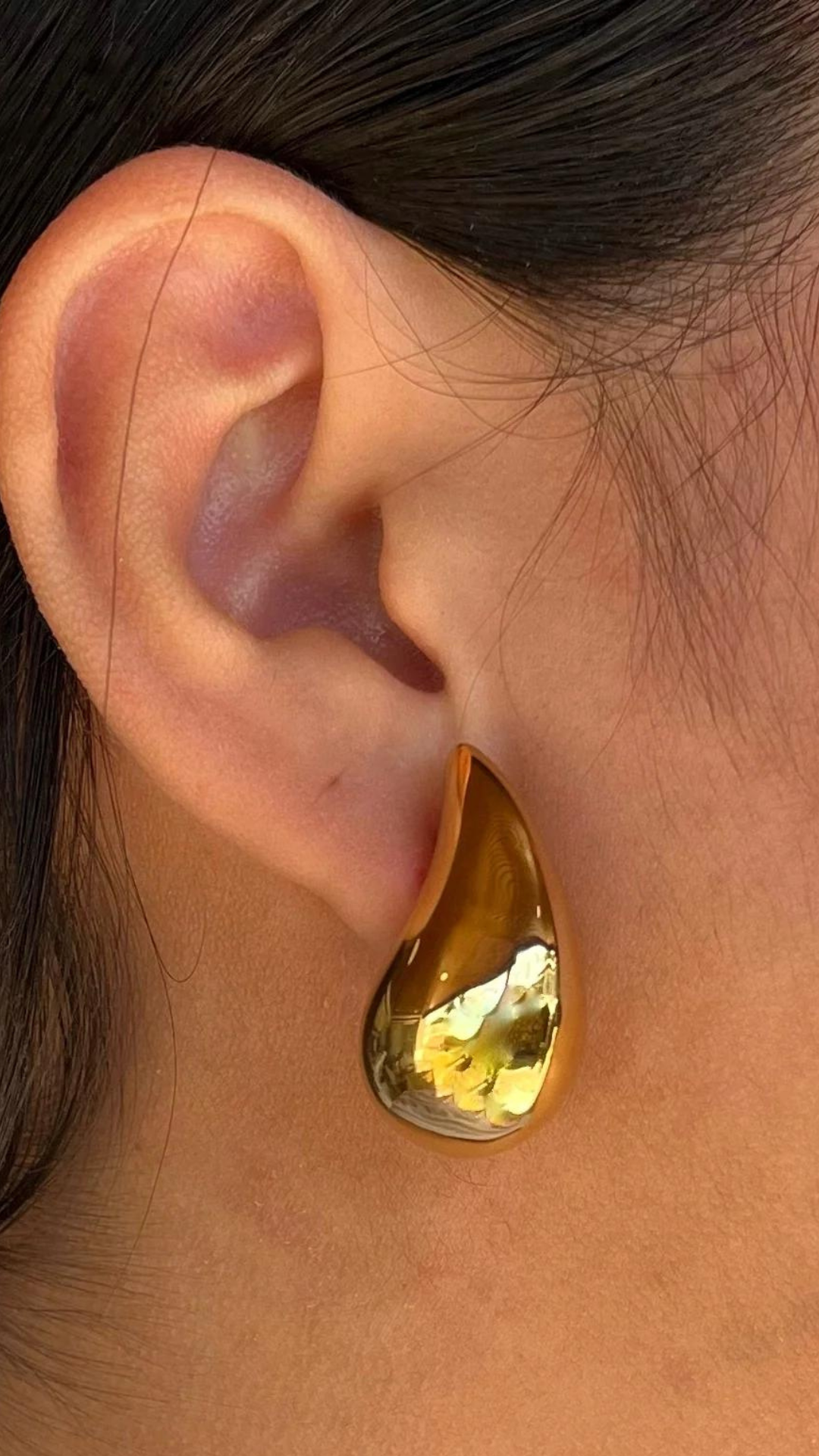 18K Gold Vermeil Royalty Earrings